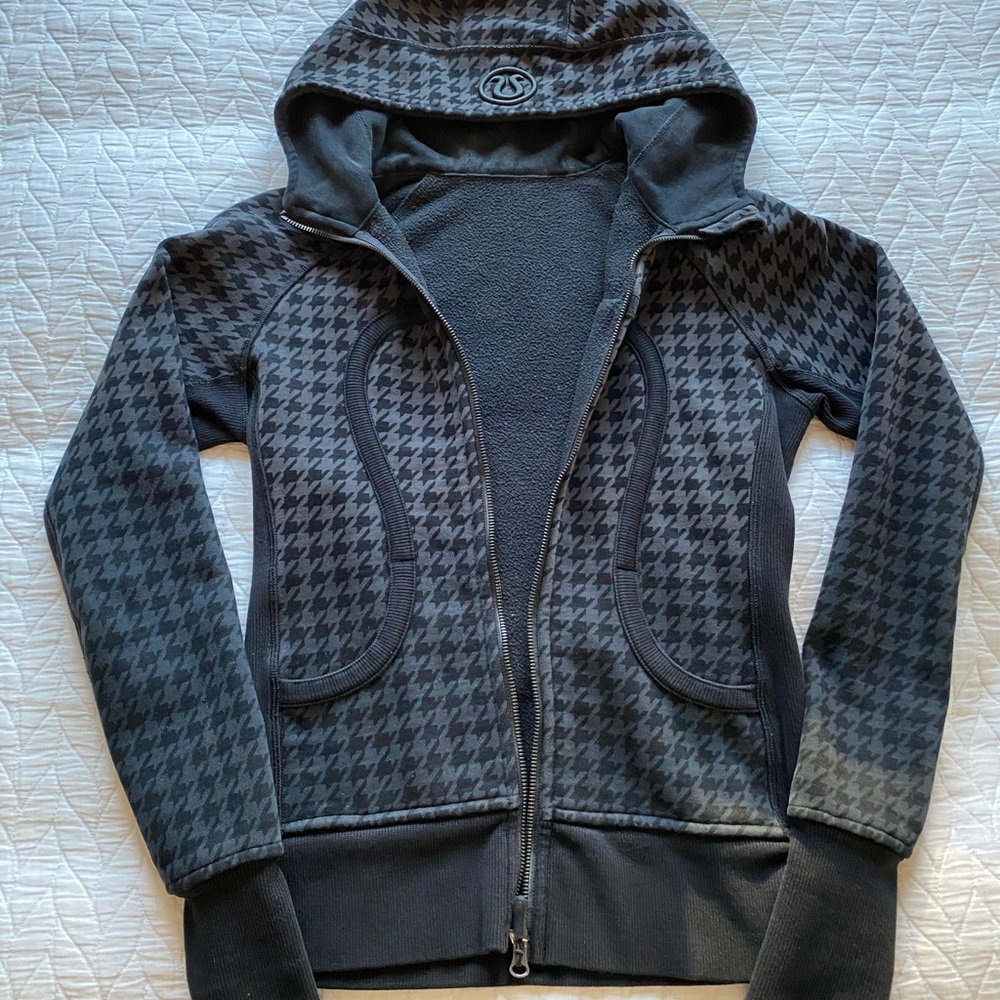 Lululemon Houndstooth Scuba Hoodie